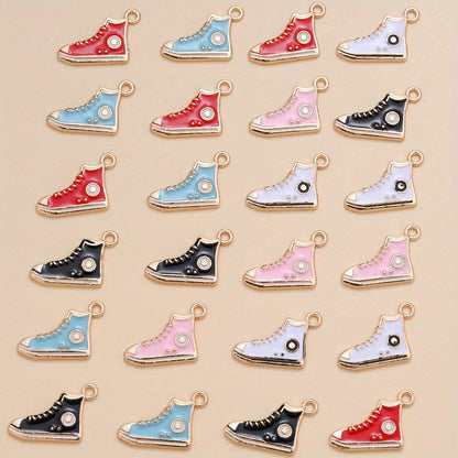 Canvas Shoe Alloy Charms
