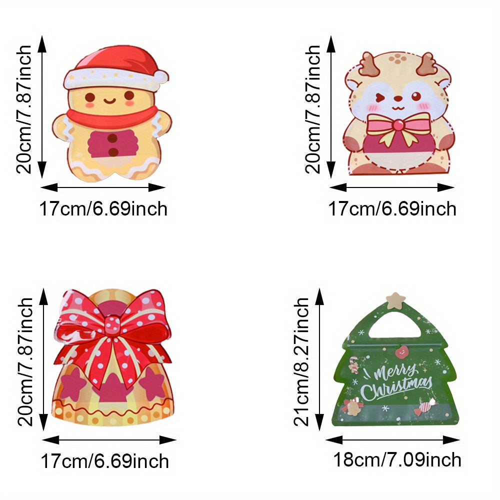 9/10-Piece Random Christmas Gift Bag Set