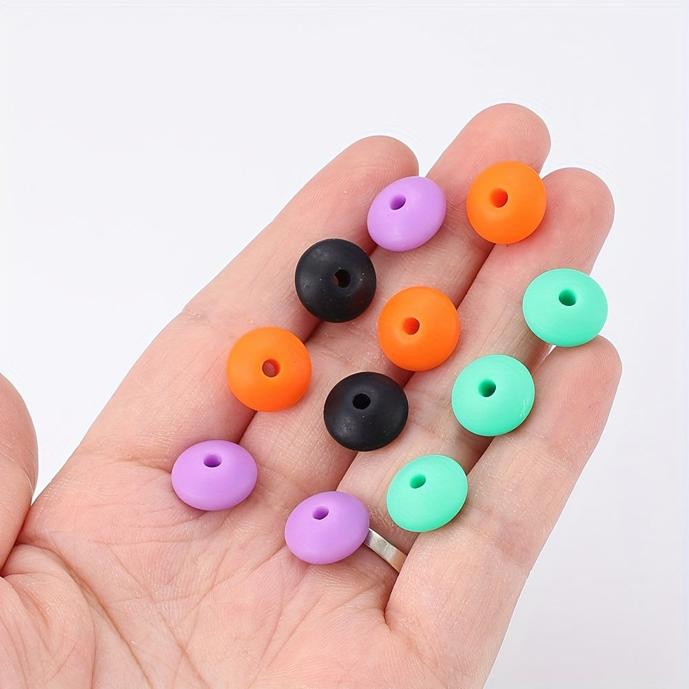 Silicone Abacus Spacer Beads