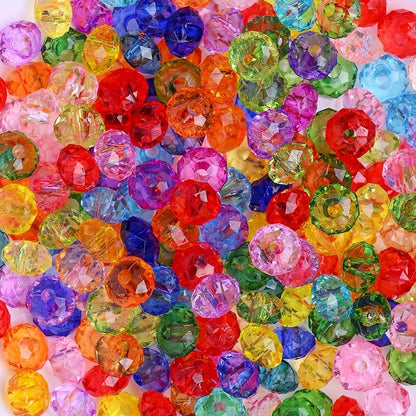 Faceted Acrylic Beads