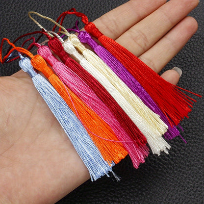 Vibrant Long Tassel Set