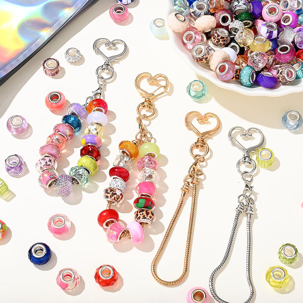 20PCS Beaded Keychain Making Set