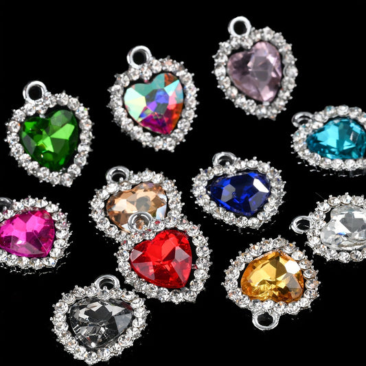 Heart Alloy Pendants