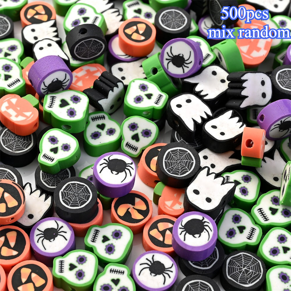 Halloween Clay Bead Mix