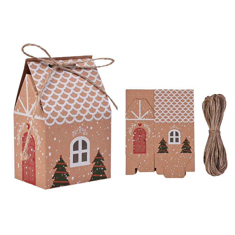 Christmas House Shaped Gift Boxes