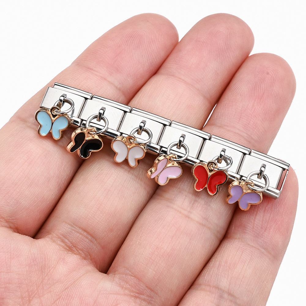 Mixed Style Stainless Steel Modular Charms