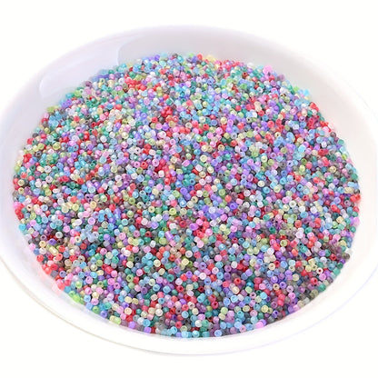 Colorful Frosted Seed Beads