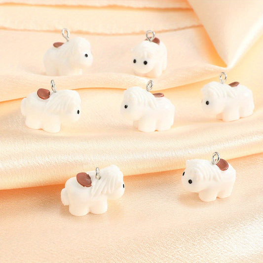 Mini Pony Resin Pendants