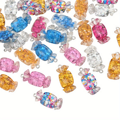 10pcs 14x32mm Candy Shape Pendants