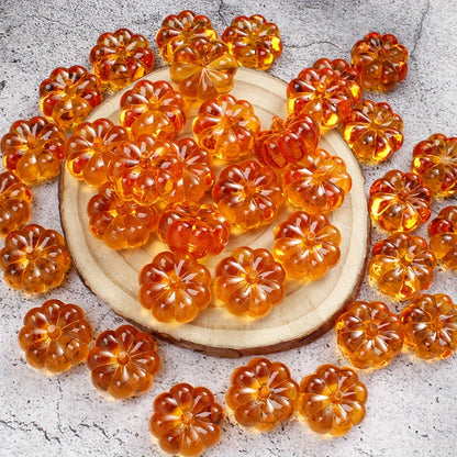 Pumpkin Plastic Beads