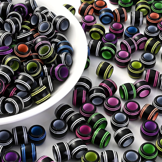 Mixed Color Irregular Acrylic Beads