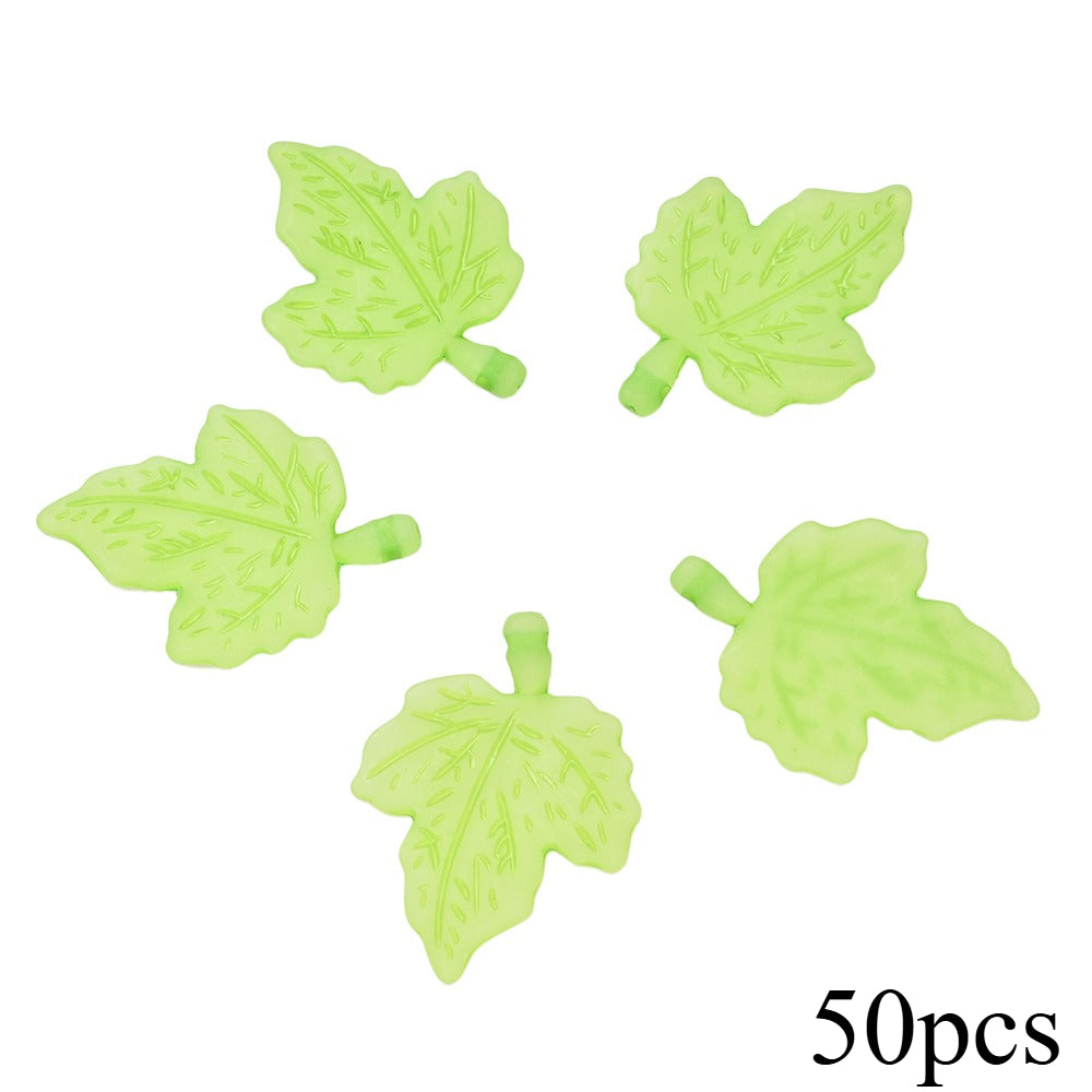 Acrylic Leaf Beads