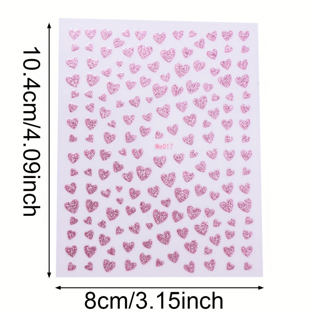 1PC 104×80mm Love-Themed Decorative Sticker