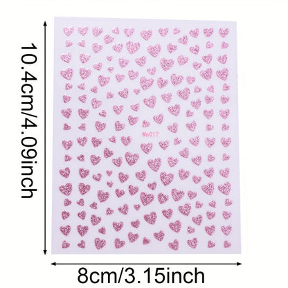 1PC 104×80mm Love-Themed Decorative Sticker