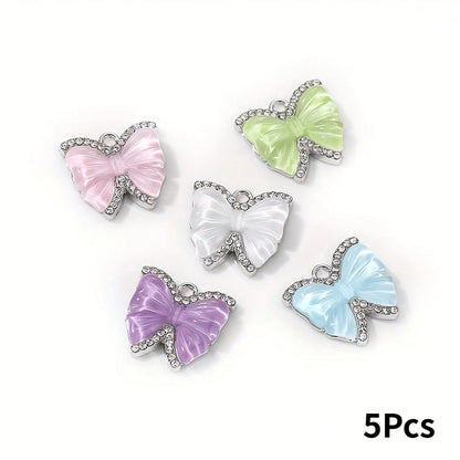 Metal Bowknot Pendants