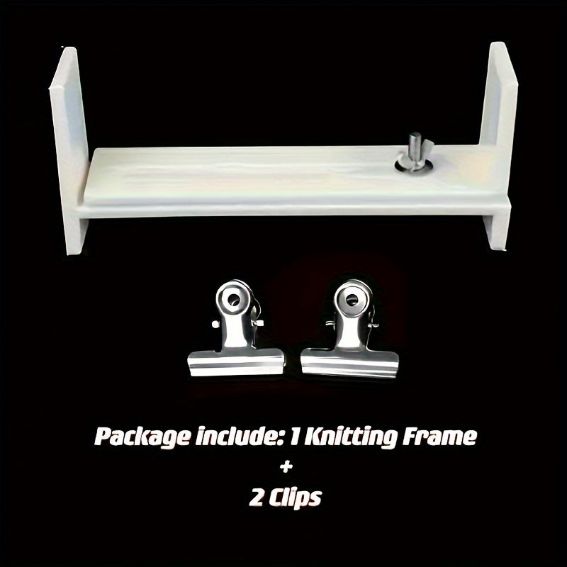 Adjustable Plastic Bracelet Making Tool with 2 Clips