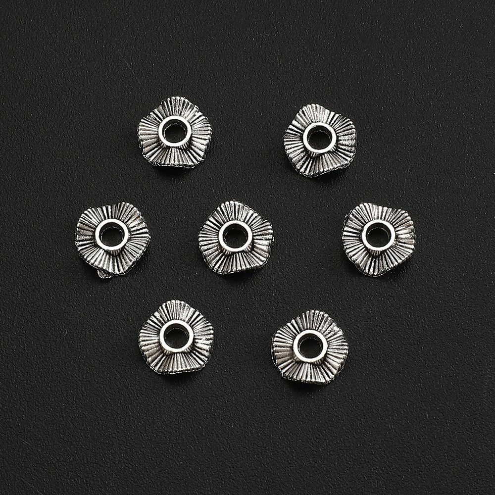 Wave Alloy Beads