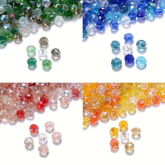 AB Inlaid Faux Crystal Beads