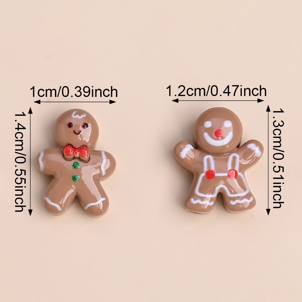 Christmas Resin Flatback Figurines
