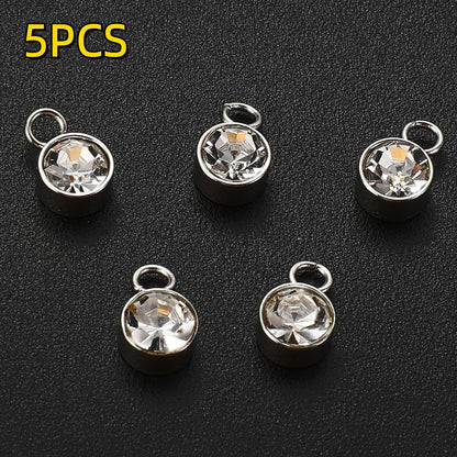 Birthstone Alloy Pendants