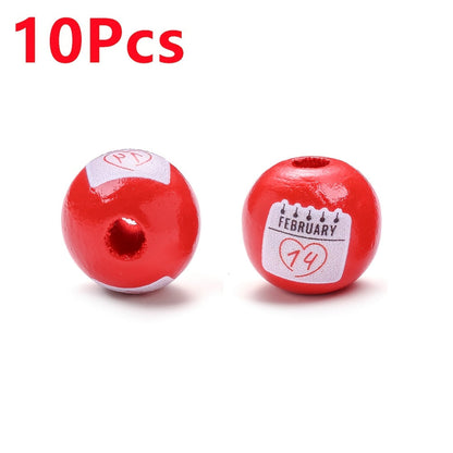 Colorful Wooden Beads