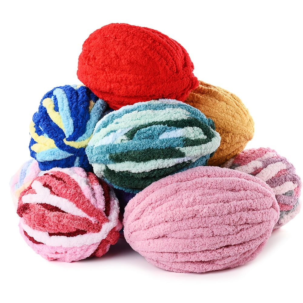 1 Roll 27m Extra-Thick 20mm Soft Wool Yarn