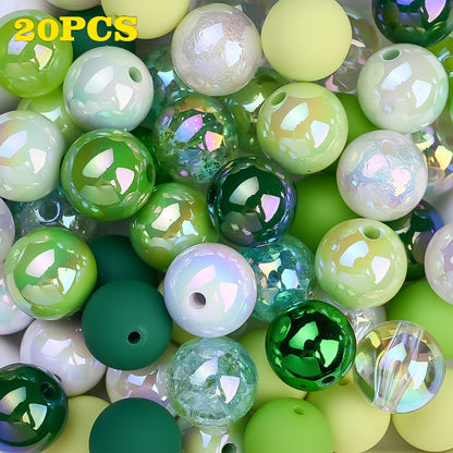 Vintage Round Wood Beads
