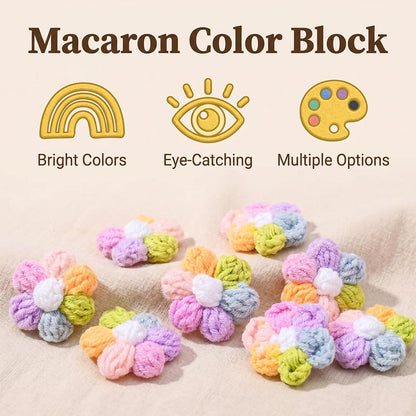 6/12-Piece Lovely Flower Patches
