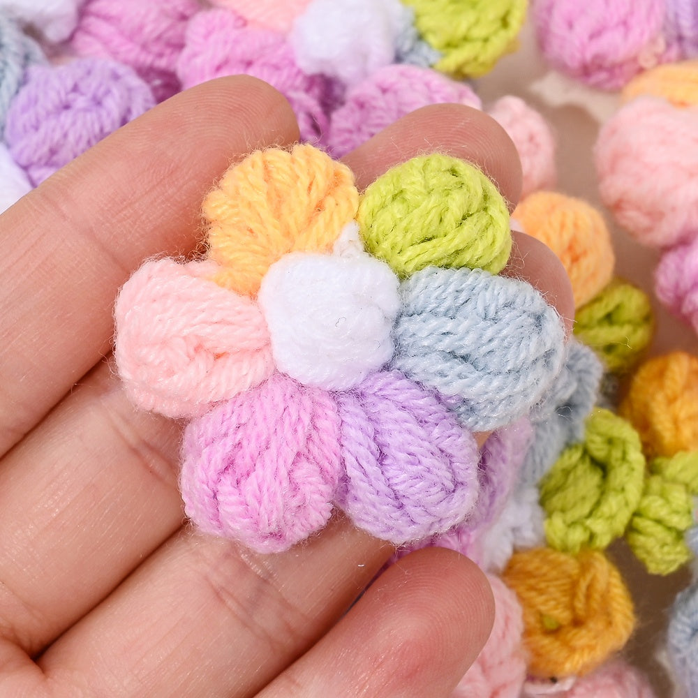 6/12-Piece Lovely Flower Patches