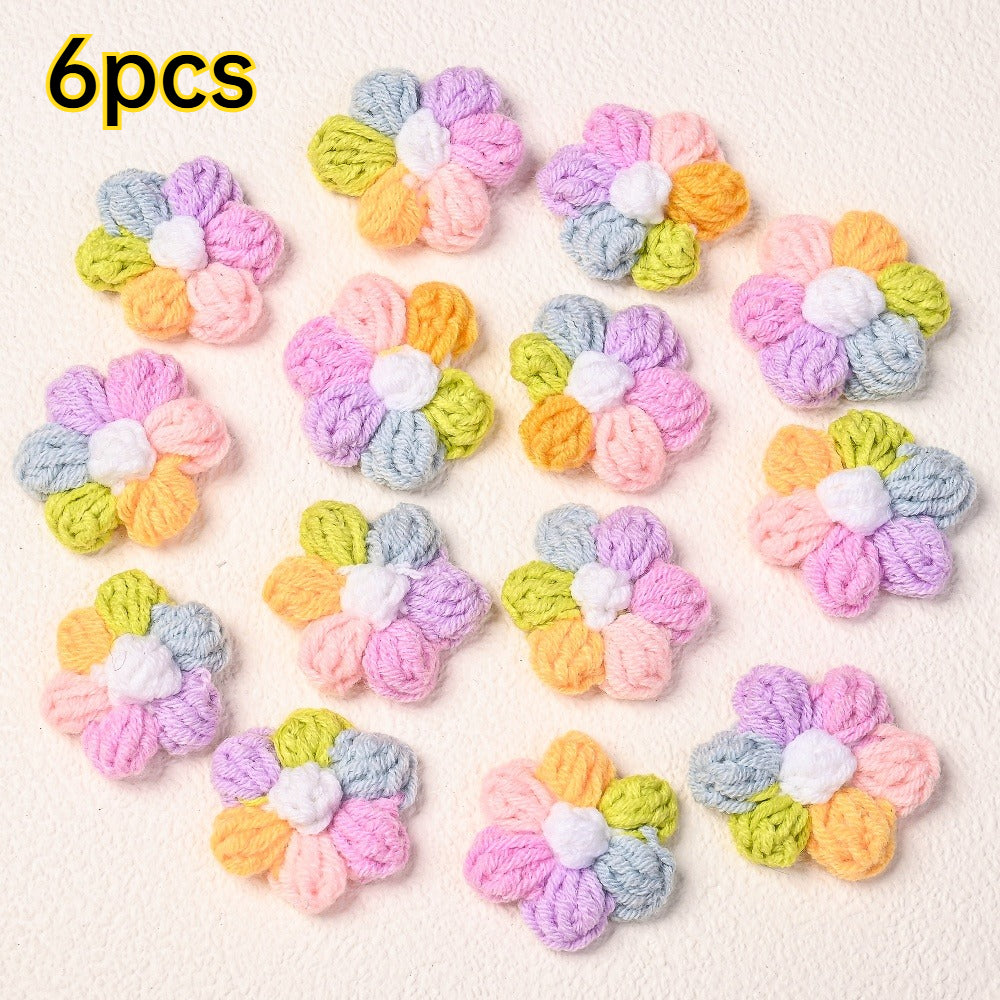 6/12-Piece Lovely Flower Patches