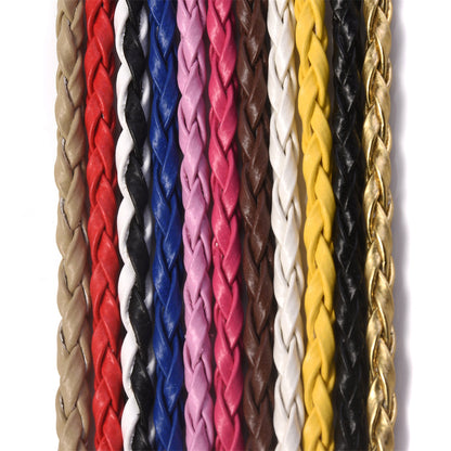 3 mm Polyester Twist Jewelry Cord with Clasps
