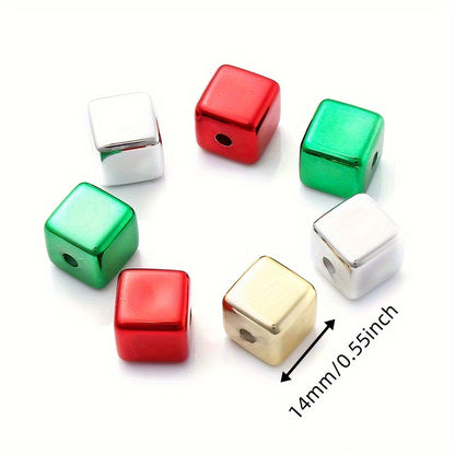 Square Acrylic Beads
