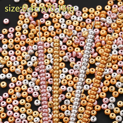 Transparent Alphabet Acrylic Beads