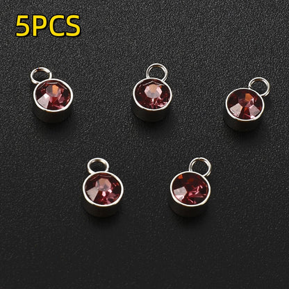 Birthstone Alloy Pendants