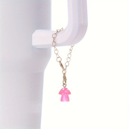 1PC Luminous Resin Mushroom Pendant