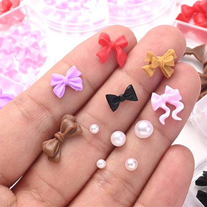 Bow Decorative Beads Set