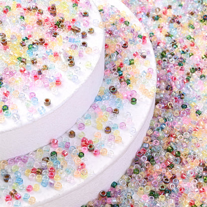 2000PCS 3mm Clear Czech Glass Seed Beads