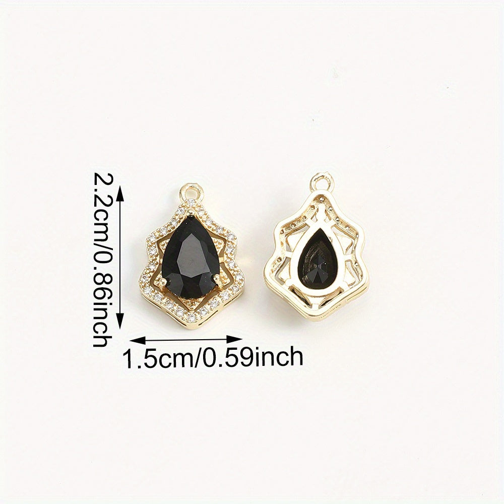 Glass Waterdrop Pendants