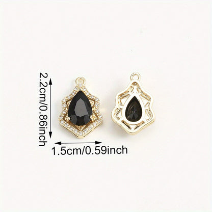 Glass Waterdrop Pendants