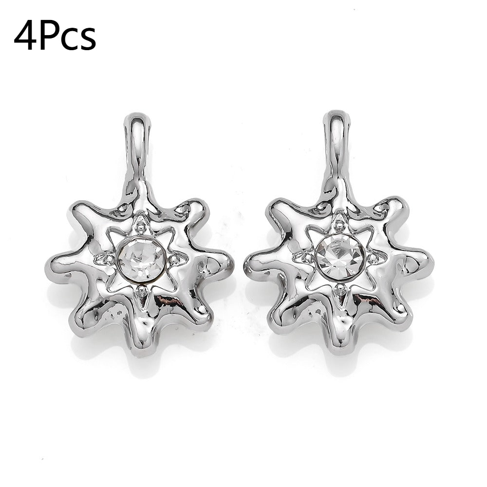 Sun and Moon Alloy Pendants