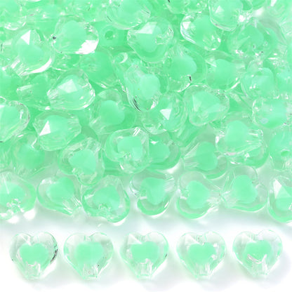 Acrylic Sweet Love AB Beads