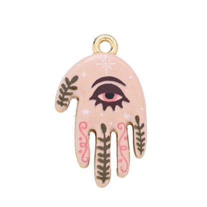 1-Piece Vintage Gold Animal & Nature Charm Pendant