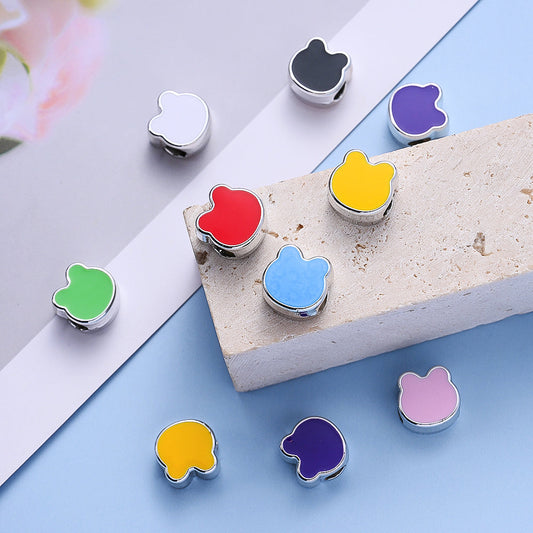 Colorful Bear CCB Beads