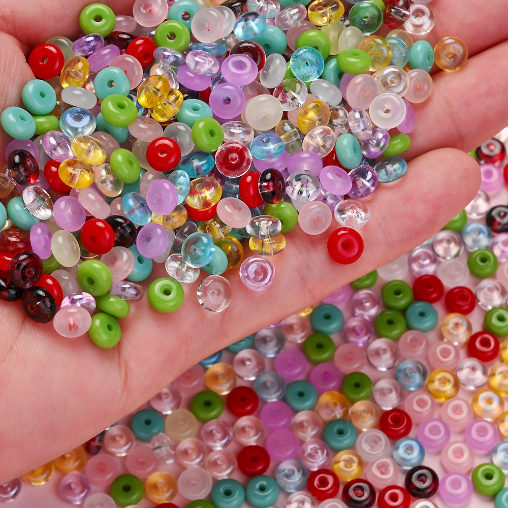 Bohemian Water Pattern Acrylic Beads