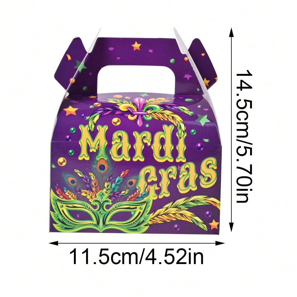 Mardi Gras Carnival Gift Boxes