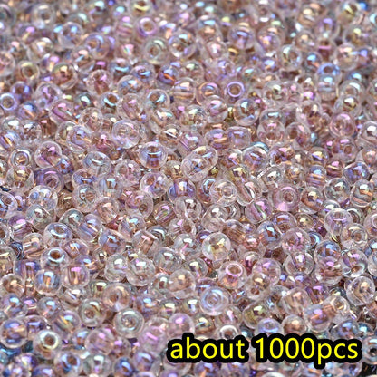 500/1000pcs Bohemian Style Glass Seed Beads