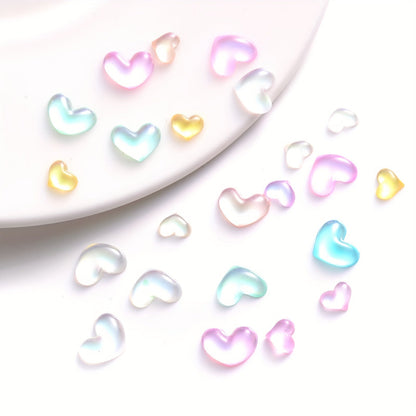 Cat Eye Love Acrylic Beads