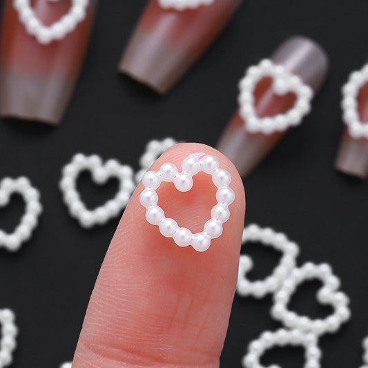 Love Acrylic Pearl Beads