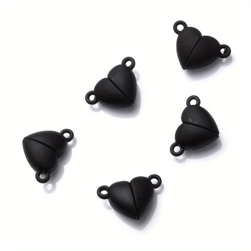 Mini Alloy Heart Magnetic Clasps