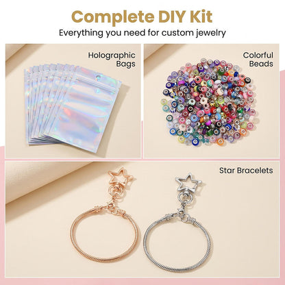 20PCS Beaded Keychain Making Set